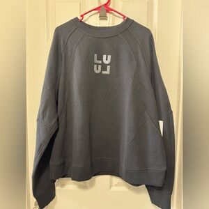 lululemon athletica Black Crew Neck Sweater w tags